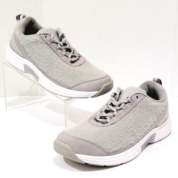 OrthoFeet Coral Wool Gray  Womens Sneakers Sz 9 B Walking Orthotic Comfort Shoes main image 7